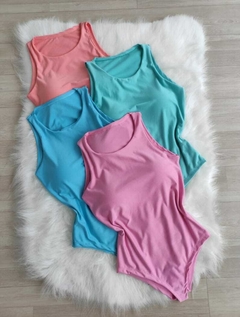 BODY BASICO TECIDO SUPLEX COM BOJO