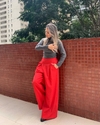 Calça linho Wide Mariah