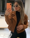 Jaqueta suede Iza