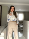 Camisa bordada floral Solange
