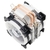 Imagem do Ventilador De Refrigeração 3 Pinos Para Processador Intel Lga, Silencioso, Eficiente, Para Intel Lga 1150 1151 1155 1156 775 1200, Amd Am3 Am4