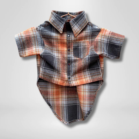 Camisa Xadrez Mogno