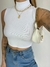 Cropped Canelado Mia - comprar online