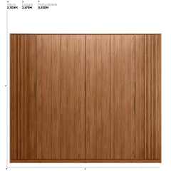 Guarda Roupa Roupeiro Atrice Ripado 6 Portas 6 Gavetas - Demartez Demobile - SeuMóvel.com | Onde seu lar é o que importa