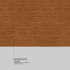 Guarda Roupa Roupeiro Atrice Ripado 6 Portas 6 Gavetas - Demartez Demobile