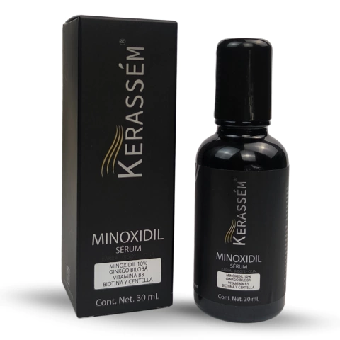 Sérum Minoxidil 10% Roll On Kerassém Para Barba, Bigote y Ceja - comprar en línea