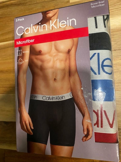 CUECAS CALVIN KLEIN MICROFIBER 03 PECAS