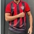 Camisa do Vitória | 24 - Torcedor Volt Masculina - Vermelho e Preto