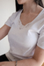 Art 10008 - Remera Manga Corta con Aplique