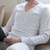 Art 5405 - Camiseta M/Larga Interlock Escote "V" - comprar online