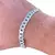Pulseira Masculina Grumet 7,5mm Prata