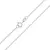 Corrente Masculina de Prata - Veneziana 70 cm - Alianças ABA