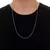 Corrente Masculina de Prata - Veneziana 70 cm na internet