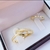 Aliança de Ouro 18k chanfrada