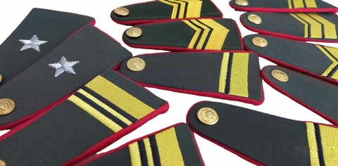 INSIGNIAS PARA CHAQUETILLA OFICIAL - SUBOFICIAL