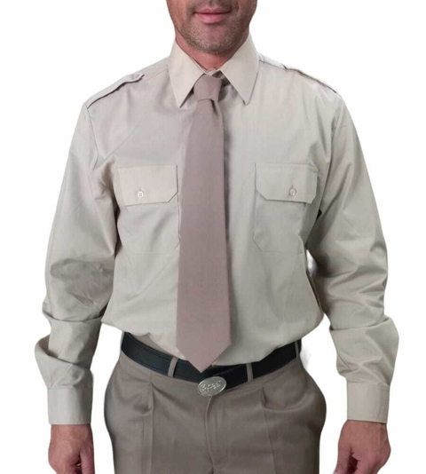 CAMISA GRIS ARENA