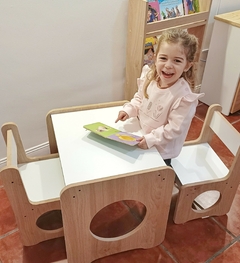 KIT MESA + 2 SILLAS