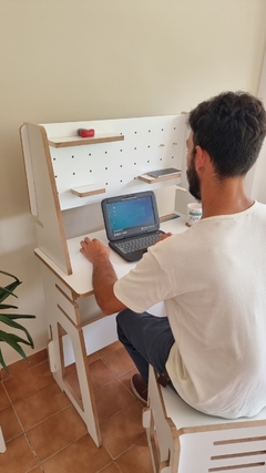 ESCRITORIO ENCASTRABLE "L" - comprar online