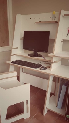 ESCRITORIO ENCASTRABLE "XL" - Ichu Muebles