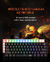 Redragon Dracônico K530 RGB Suporte a Bluetooth 5.0 USB Dual mode sem fio Teclado de Jogo Mecânico 61 Chaves Compute na internet