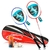 Conjunto de Raquetes de badminton profissional, 2 peças, para casais, raquete dupla de badminton, liga de titânio, menor, jogar inteiro - loja do Thiago