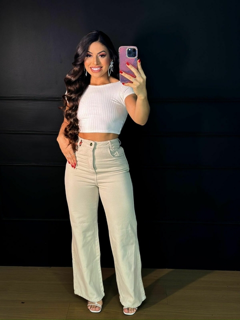 wide leg off