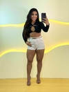 short off com cinto