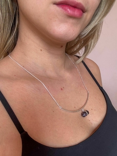 Colar Ametista Biterminada na internet