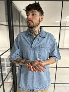 OM Remera Denim Laser (RE1141)