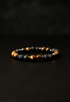 OM Pulsera Tiger C/Tanza (AC0576)
