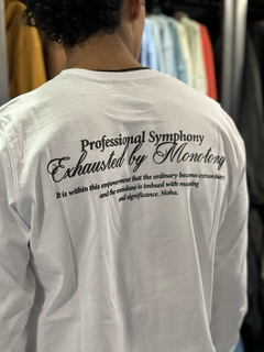 Imagen de MH Remera M/L Text Cursivo (RE1291)