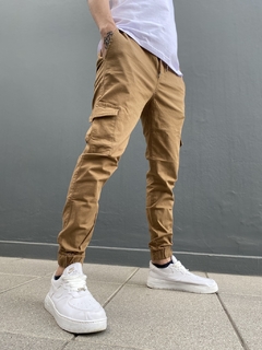 MH Jogger Cargo Leno Tostado (PA0546) - comprar online
