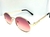 Óculos Cápsula Oval Dourado Lente Rosa - comprar online