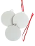 Bola de Natal MDF - Kit com 3 peças