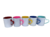 Caneca Polímero Alça Coração Colorida