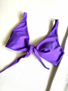 Corpiño Ipanema liso con nudo delantero - tienda online