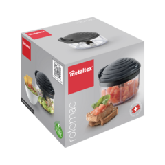 Procesador de alimentos con sistema manual innovador Rotomac