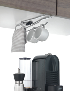 Organizador multiusos para debajo de repisas o stands de cocina All-In línea Polytherm Metallic - comprar en línea