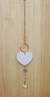 Sujeta cortinas Corazon Plata