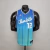 Camisa Charlotte Hornets - Jordan Masculina 75th Anniversary - Azul Claro
