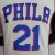 Imagem do Camisa Philadelphia 76ers - Nike Masculina 75th Anniversary - Branca