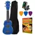 Ukelele Soprano Leonard Color + Acc. - tienda online