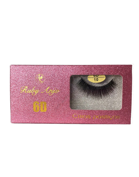 Par de Cílios 6D - Ruby Anjo