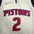 Camisa oficial dos Detroit Pistons, Comemore os 75 anos da NBA, Edição Association, Jersey de alta qualidade, Time de basquete de Detroit, Comemore com estilo, NBA Association Edition, Camisa dos Pistons, Design exclusivo, Uniforme oficial, Jersey comemor