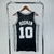 Camisa retrô do San Antonio Spurs, Mitchell & Ness, Preta, Ano 93/94, NBA, Basquete, Time de basquete, Jersey, Uniforme, Edição limitada, Coleção, Fãs do San Antonio Spurs, Torcedores, Camiseta oficial, Produto licenciado.