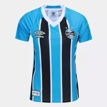 Camisa Imortal Home 25/26 Torcedor Feminina - Azul e Preto - comprar online