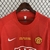 Camisa Manchester United 07/08 Home Retro Manga Longa Masculina - Vermelho - loja online