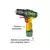 Taladro inalámbrico 750 rpm - Voltaje 12V - Máx. par 20Nm - Portabrocas 0,8 - 10mm - Ajust en internet