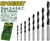 Kit de mechas para madera de 8 piezas - 3 mm, 4 mm, 5 mm, 6 mm, 7 mm, 8 mm, 9 mm, 10 mm en internet
