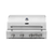 Churrasqueira A Gás Design Evol Florence 4 Queimadores Com Infravermelho 79cm Inox